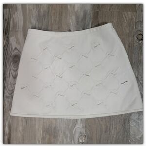 Tibi cutout detailed mini skirts size 8